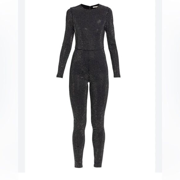 Alice + Olivia Black and White Jumpsuit size 4 NWT $695 - Picture 4 of 9